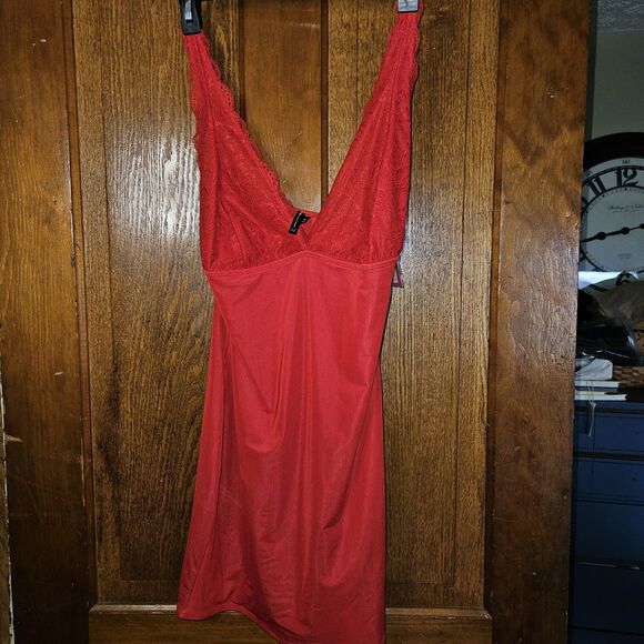 NWT Yummie Tummie Shaper Full Slip New Red Dress Sz XL Heather Thomas - Picture 2 of 9
